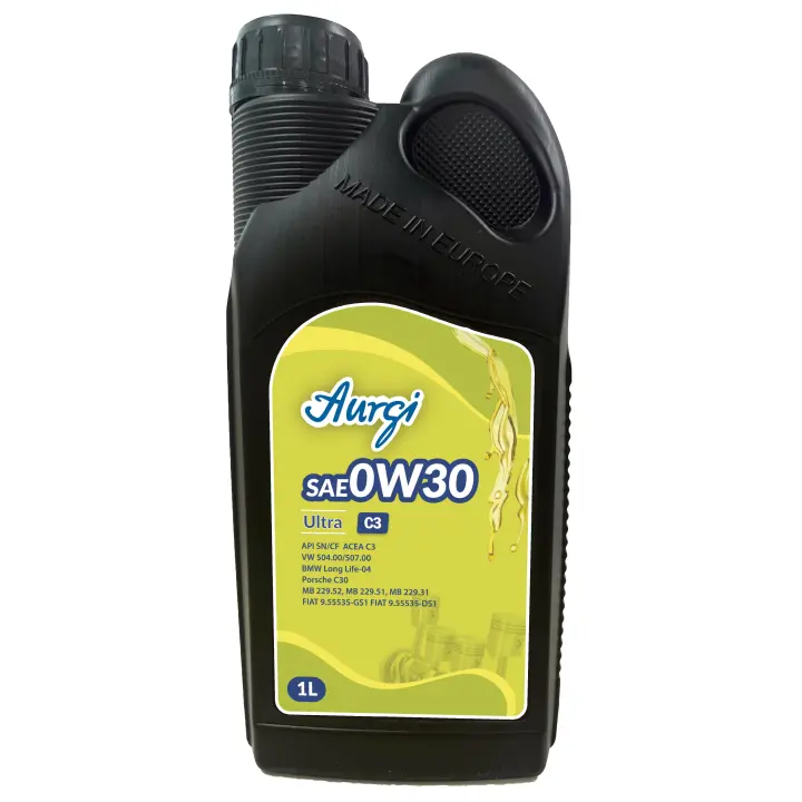 Aceite Aurgi 0W30 Ultra C3 1 L - Alto Rendimiento - 1
