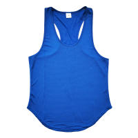 Camiseta Deportiva Sin Mangas Para Hombre Verano Entrenamiento Fitness Transpirable Secado Rápido Estilo Y Atrás Material Poliéster Talla Verdadera - details 7