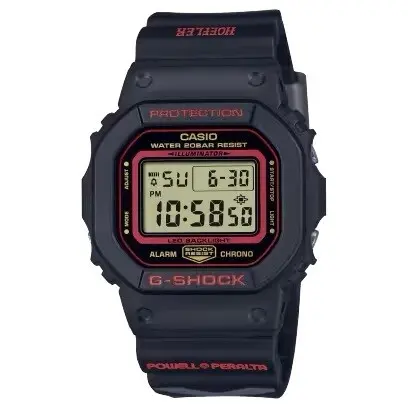 Reloj Deportivo Hombre Casio G-Shock DW-5600KH-1JR Kelvin Hoefler X Powell Peralta JDM 200M WR Resistente a los Golpes - 1
