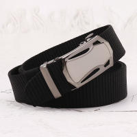 Cinturón Para Hombre Con Hebilla Automática De Moda Durable Y Secado Rápido Para Deportes Al Aire Libre 3.5cm Material Plástico Y Lona - details 7
