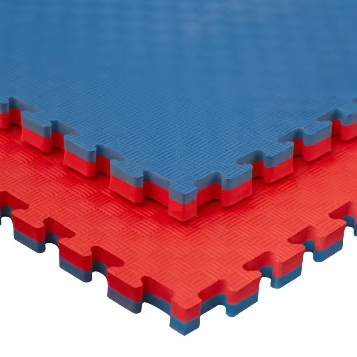 JOWY Tatami Puzzle 1x1m 2,5cm · Goma EVA Reversible· Modelo 5 líneas · Esterilla Artes Marciales, Fitness y Suelo Tatami Japonés · Varios Colores - 1