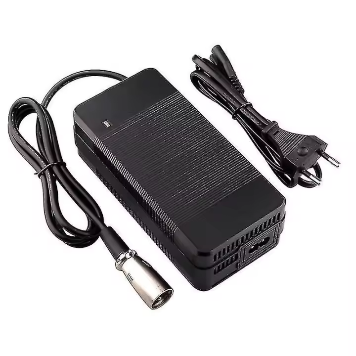 Cargador de litio para bicicleta eléctrica de 42v 4a para paquete de batería de iones de litio de 36v con XLR de 3 pines - 1