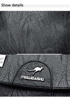 Mochila De Cuero Genuino Para Mujer 2024 Alta Calidad Vintage Bolso De Viaje Escolar Para Niñas Bolsa De Hombro Arco Iris - details 10