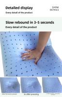 Almohada De Memoria De Bambú Para El Cuello Suave Y Protegido Almohada De Sueño Recuperación Lenta Para Dormitorio - details 3