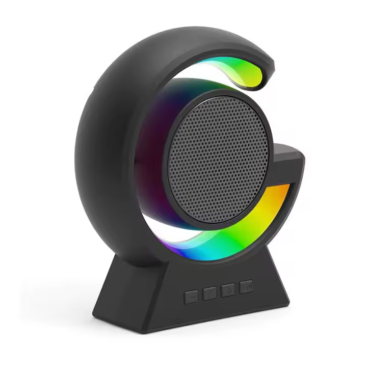 Bluetooth inteligente, con potente Sonido y compacto, mini clip de regalo, Pequeña Luz Nocturna, lámpara colida, Altavoz Bluetooth - 1