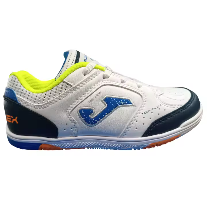 JOMA TOP FLEX SALA BLANCO/MARINO/AZUL 2502 PARA NIÑO - 1