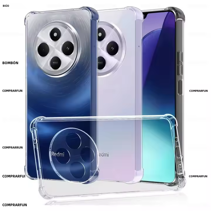 Estuche Suave Transparente Antigolpes Para Xiaomi Redmi 14C 13C Poco C75 C65 Funda Protectora 4G Resistentes a Arañazos Y Huellas - 1