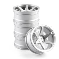 Rueda De Aleación De Aluminio Para Coche De Desplazamiento En Carretera 1/10 HSP Tamiya HPI Kyosho Sakura D5 TT02 Hub De Rueda Metálica Para Modelos De Carreras - details 5