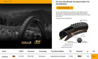 Pneumático Continental Terra Trail 700c Listo Para Tubo Rueda De Gravel Y Ciclismo De Carretera Plegable TLR Color Marrón 700x40/45c - details 0