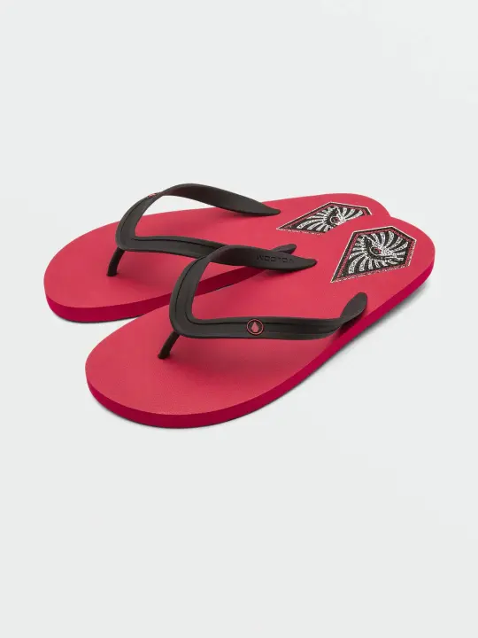 Chanclas Volcom Rocker 2 - Ribbon Red - 1