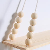 Estante De Madera Flotante Para Pared Estilo Rustico Organizador De Almacenamiento Para Baño Sala De Estar Estante De Arte Decoración De Hogar Regalo Para Padres Y Amigos - details 7