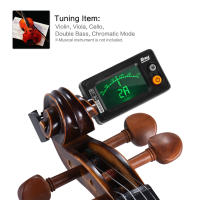 Afinador Automático Multi-función Clip-on Para Violín Viola Cello Y Baixo Con Pantalla LCD ET-31V Modo De Afinación Automática - details 7