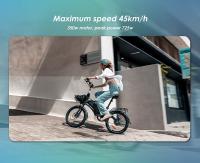 Bicicleta Electricos Adultos Plegable Freestyle KuKirin V1 Pro con neumáticos 20 ", BateríA De Bicicleta EléCtrica 48V 7.5Ah motor 350W, velocidad máxima 45km/h, autonomía 45km, carga máxima 120kg, freno disco dual + freno eléctrico con cesta delantera - details 7