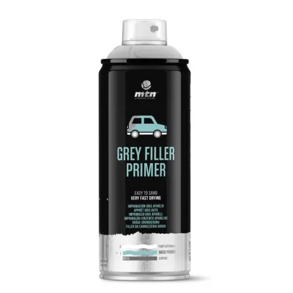 Spray Montana Pro Imprimacion Gris Aparejo - 1