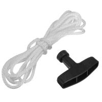 Cordón De Arranque Para Máquinas 1.2m/3m Con Manija Pull Durable Accesorios Para Generadores Y Cortacésped Universal 4mm - details 0