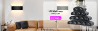 Lámpara De Pared Exterior Impermeable LED 10W Luz De Entrada Para Dormitorio Y Jardín Decoración De Habitaciones No Dimmable Fuente De Alimentación AC85-265V - details 0