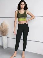 Sujetador Deportivo Para Mujer Running Secado Rápido Antichoque Sin Costuras De Deporte Y Yoga Sin Armadura Colectora - details 3