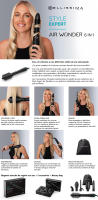 Bellissima Air Wonder Style Expert - Cepillo de Aire Caliente 8 en 1, Tecnología Iónica Antiencrespamiento, Revestimiento de Cerámica y Queratina, 1000W, Volumen y Secado Rápido - details 0