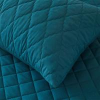 Funda De Cojín Impermeable 2pcs Tamaño 50x75cm En Gris/Azul/Marrom Material Poliéster/Celulosa Estilo Suelto Y Transpirable Para Protección Del Sueño - details 7