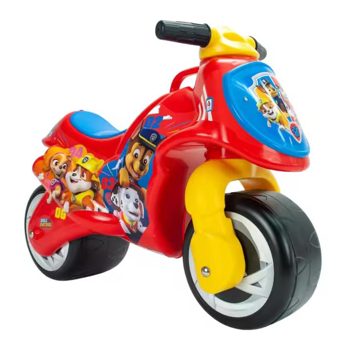 INJUSA - Moto Correpasillos Neox | Andador Bebé para Niños de 18 a 36 Meses | con Diseño Ergonómico | Ruedas Anchas de Plástico | Decoración Permanente IML | Asa de Transporte Parental | Versiones con Licencia Oficial Disney, Marvel, Paw Patrol y Repsol - 1