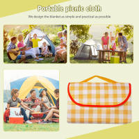 Manta De Picnic Portátil Para Exteriores Resistente Al Agua Y Al Desgaste Manta De Playa Gruesa Para Camping Y Viajes - details 2