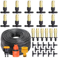Sistema De Riego De Jardín Con Misting De Cobre 5M-30M 1/4'' Atomizadores Para Invernadero Exterior Y Macetas - details 5