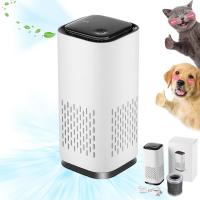 Purificador de aire para mascotas, Purificador de aire para cachorros, Purificador de aire para mascotas para el hogar, Mini purificador de aire portátil para mascotas con elemento de filtro reutilizable para apartamento, dormitorio, oficina (blanco) - details 2