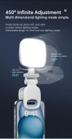 Luz De Auto-Selfie LED Portátil Recargable Para Cámara Luz De Rellenar Para Monitor De Teléfono Luz USB Para Portátil Tableta Computadora - details 2