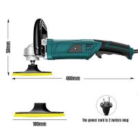 Pulidora de Coche, Máquina Pulidora de 2000 W, 3300RPM, 7 Velocidades Variables, Almohadilla de Pulido de 180 mm, Mango en D y Mango Lateral, Cable de alimentación de 2 m, para Pulir, Encerar, Lijar - details 4