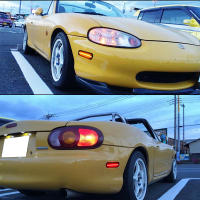 2pcs Lámparas De Marca Lateral Para Mazda Miata MX-5 1990-2005 Señal De Girado Luz De Conducción Luz De Parada OEM Lámparas Laterales 12V ABS LED - details 11