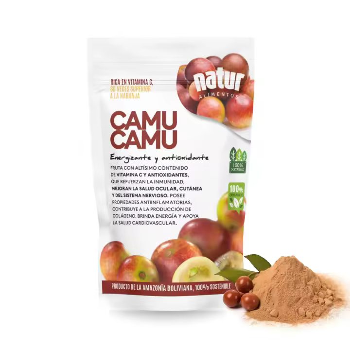 Camu Camu Bio Eco en Polvo Orgánico - Complemento Alimenticio - Vitamina C - Natur Alimentos - 1