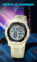 Reloj Digital LED SANDA Para Hombre Reloj Militar De Deporte Resistente Al Agua Con Función De Medición De Tiempo Y Luz Trasera - details 8