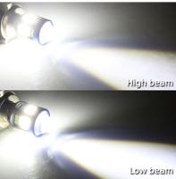 Faros LED Dual Color H4 BA20D H6 Para Motocicleta Con Lente De Luz Baja Y Alta Luz Blanca Amarilla Antiniebla Para Scooter Y Motocicleta - details 8