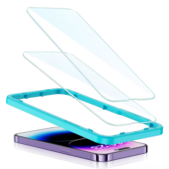 Protector De Pantalla SmartDevil Para iPhone 14 11 12 13 Mini pro Max X 8 7 plus XS XR Vidrio Templado No Cubre Toda La Superficie Antigolpes HD Mate Resistente Al Agua - 1