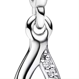 Mini colgante Pandora ME 792803C01 hueso，Incluye Caja Original - 1