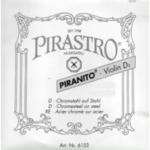 CUERDA VIOLIN-Pirastro (Piranito 615380) (Acero/Cromo) 3ª Medium Violin 1/16 y 1/32 - 1