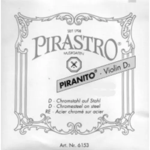CUERDA VIOLIN-Pirastro (Piranito 615380) (Acero/Cromo) 3ª Medium Violin 1/16 y 1/32 - 1
