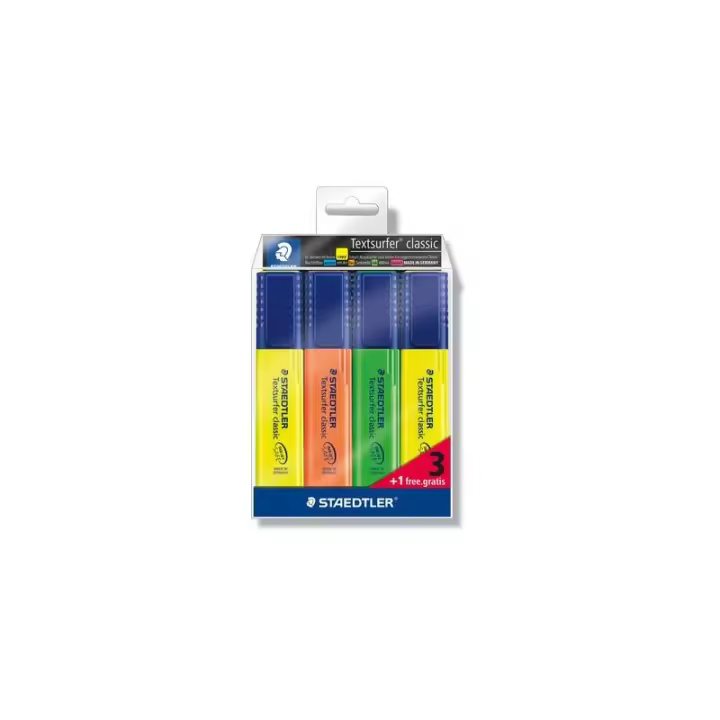 Staedtler - Textsurfer classic 364 marcador 1 pieza(s) 364-S WP4P - 1