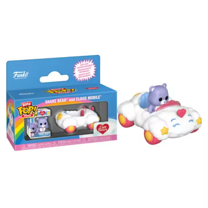 Funko Bitty Pop Ride Osos Amorosos Nube Movil Figura Coleccionable - 1