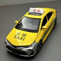 Toyota Corolla Taxi De 1:32 En Aleación De Metal Vehículo Diecast Con Sonido Y Luz Coche Retroductor Para Niños Regalos A633 - details 13