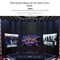Mini reproductor de DVD 1080P con mando a distancia - alimentado por USB, compatible con CD/DVD/VCD, se conecta al televisor, incluye ranura para USB y tarjeta TF, reproductor de TV - details 5