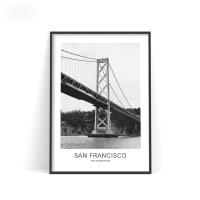 Arte En Lienzo De Ciudades Del Mundo En Blanco Y Negro: París Barcelona Berlín Paisajes Para Decoración De Paredes Del Hogar - details 2