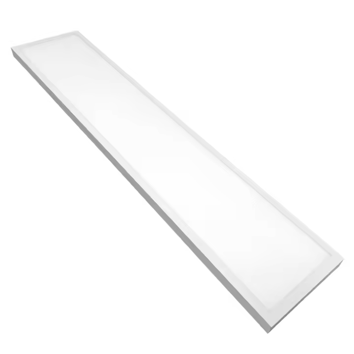 LED ATOMANT Kit Panel LED 120x30 cm 48W 5000 lúmenes, Color regulable CCT (blanco cálido, neutro y frío) con soporte de superficie blanco incluido, ideal para oficinas, cocinas, pasillos o comercios, diseño delgado y eficiente - 1