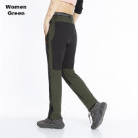 Pantalones De Hielo LNGXO Para Mujer Impermeables Y Cálidos De Poliéster Y Spandex Para Senderismo Trekking Camping Esquí Outdoor Resistente Al Viento Trousers Gruesos - details 16