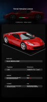 Modelo Estático De Coche Bruago 1:24 Ferrari 458 Italia Rojo Aleación De Metal Juguete Para Coleccionistas Regalo De Navidad - details 6
