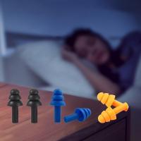 Tapones para Oídos, 3 Pares Tapones para Oídos de Silicona, Tapones Oidos Natación, Tapones Antiruido, con Caja Portátil, para Nadar, Trabajar, Estudiar, Lugares Ruidosos - details 2
