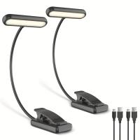 Lámpara De Pared Recargable 5 Velocidades Ajustables Con Control Remoto Rotación De 360 Grados Tiempo De Uso Completo 4-6H Luz De Libro LIQI - details 2