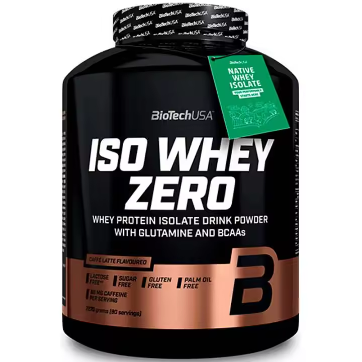 Biotech Usa 2270 gr Iso Whey Zero   Gluten, Sugar FREE  Low Lactose  Whey Protein Isolate - 1