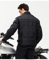 Chaqueta De Motocicleta Impermeable Y Resistente Al Viento Para Hombres Ropa Caliente Y Duradera Para Ciclismo En Invierno - details 22