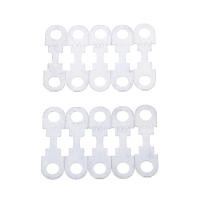 10Pcs Filtro De Cobre Para Automóvil 30A-150A 32VDC Hoja De Fusible De Zinc Plana Pequeña Para Insertar En Agujeros Redondos Piezas De Auto - details 13